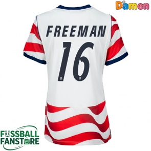 Vereinigte Staaten Alex Freeman #16 Replik Heimtrikot Damen WM 2026 Kurzarm